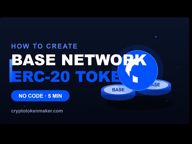 Create Base Network Token ERC 20 — Free No Code Generator