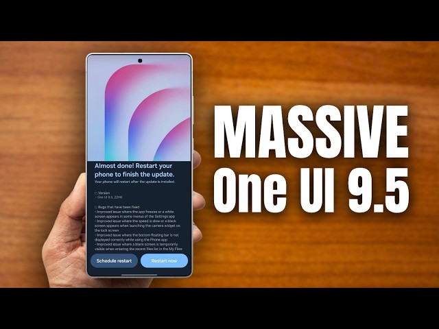 Massive Features on One UI 9.5 for Samsung Galaxy Phones !