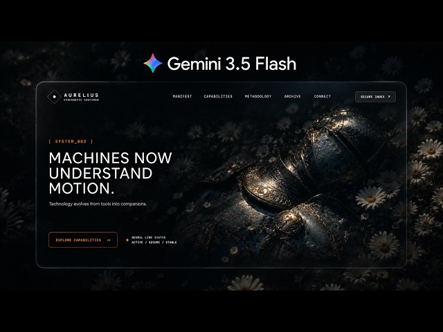 How I Built a $5,000 Website With Gemini 3.5 Flash (0 Code)
