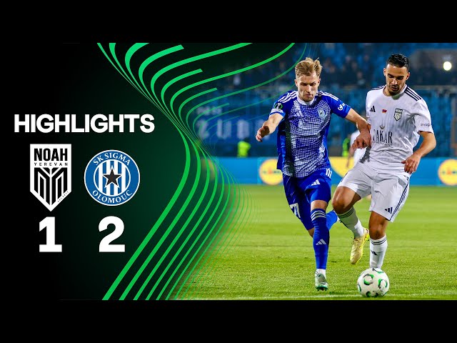 Noah 1-2 Sigma Olomouc (UEFA Conference League, League Phase, MD3) | Highlights