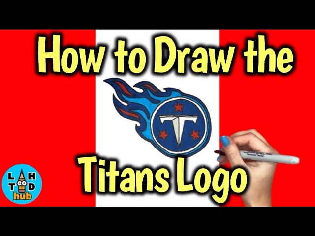 How to Draw the Tennessee Titans Logo