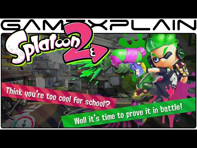 Splatoon 2 - Tutorial Gameplay (Direct Feed!)