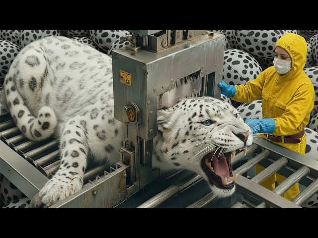 MOST Modern Leopard Leather Factory in 2026 | Full Processing of Billion Dollars Rugby Balls