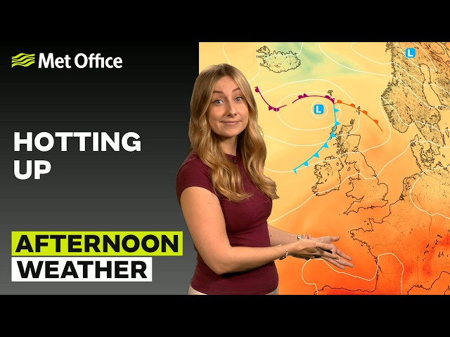 28/07/2026 - Wetter further north  - Afternoon Weather Forecast UK– Met Office Weather