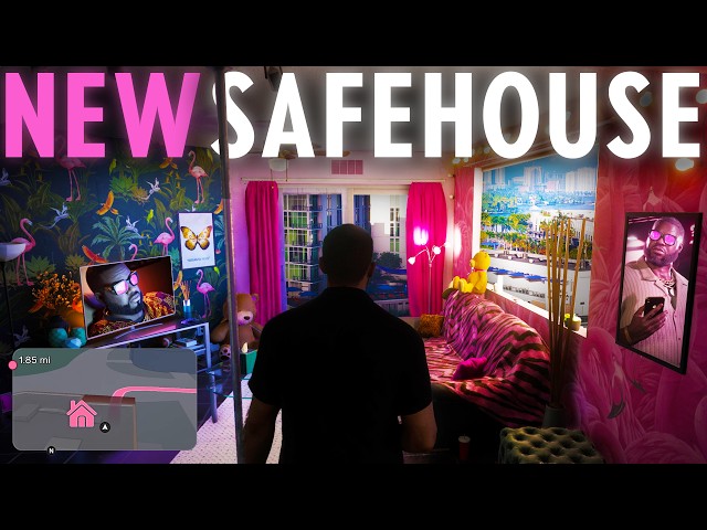 GTA 6 Brand New Safe House Breakdown (GTA 5 Easter Egg, Hidden Details and More!)