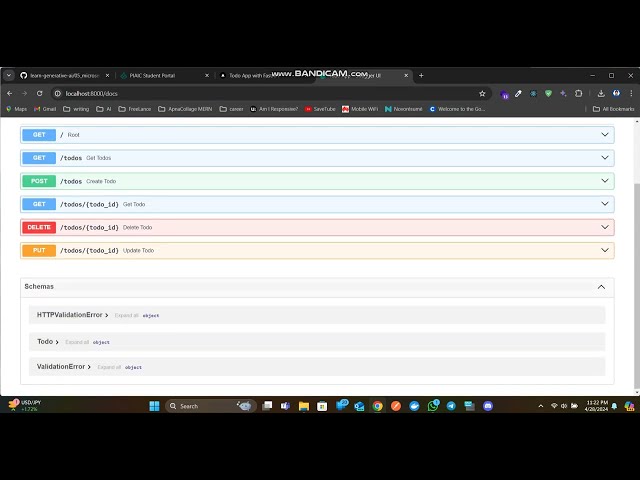 Full Stack Todo App (Next.js & FastAPI with Docker)