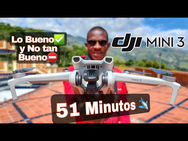 Nuevo DJI MINI 3 con 51 minutos de Vuelo- lo que debes Saber en Español