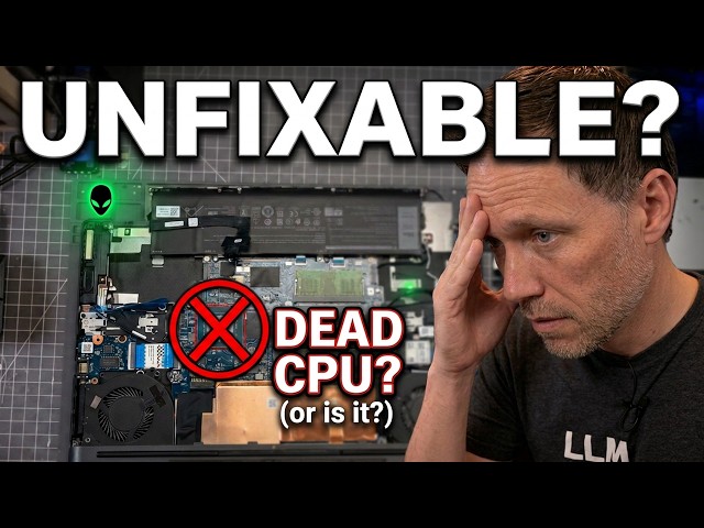 I Attempted To Repair This AMD Ryzen Alienware Instead of JUST Replacing the Motherboard