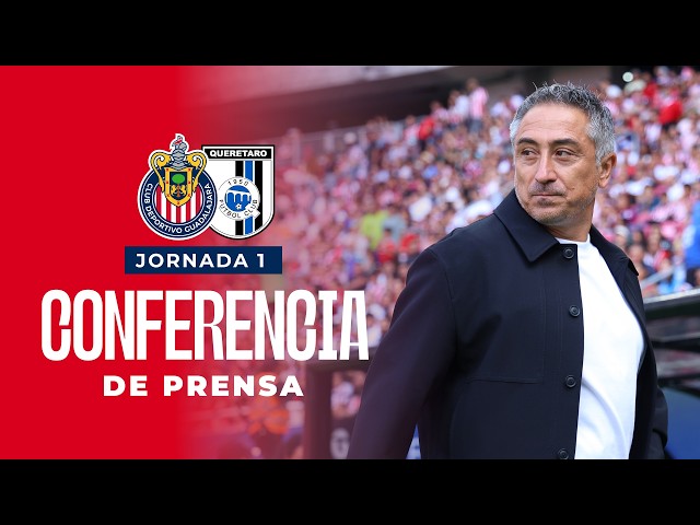 Antonio Contreras en Conferencia de Prensa | Chivas Femenil vs Querétaro | Jornada 1 Apertura 2026