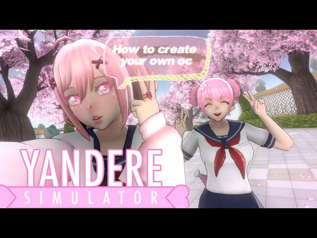 How to download pose mod and create your own OC!!! || Yandere Simulator