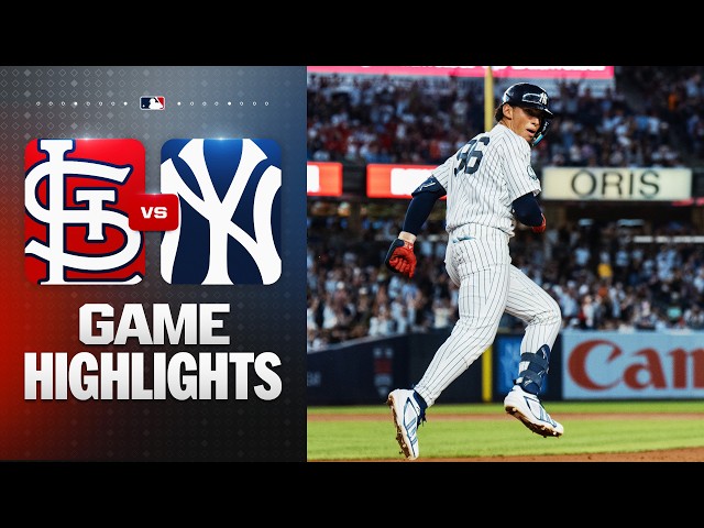 Yankees vs. Cardinals Game Highlights (8/4/26) | MLB Highlights