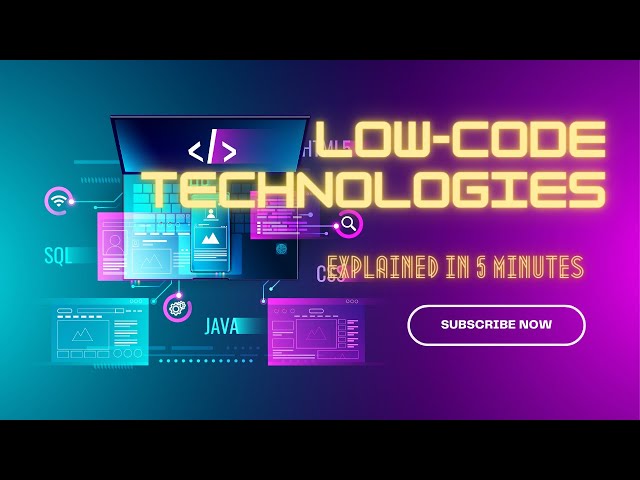 Revolutionize Your Development Process with Low Code Technology!