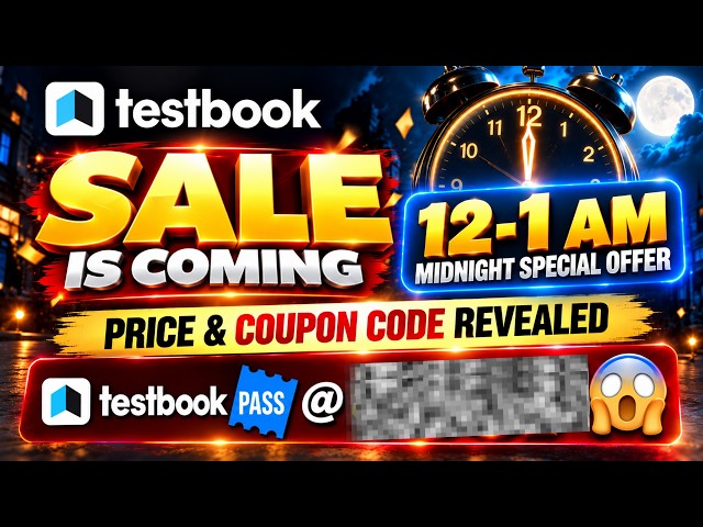 🔥 SALE IS COMING on Testbook Pass | Testbook Pass Pro Coupon Code Today | Testbook Pass