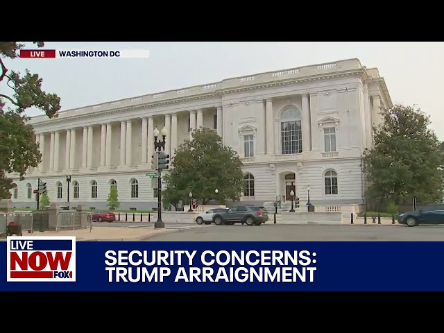 Donald Trump in court, increased security ahead of Thursday arraignment | LiveNOW from FOX