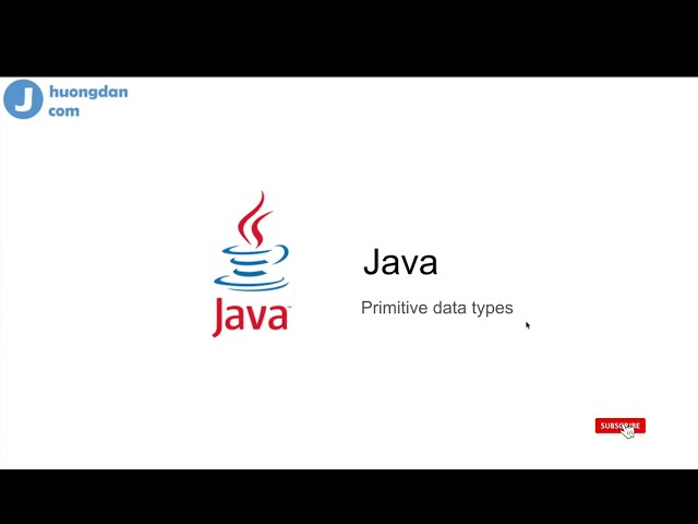 Java Primitive Data Types Part 1 | byte, short, int, long, char & Type Conversion