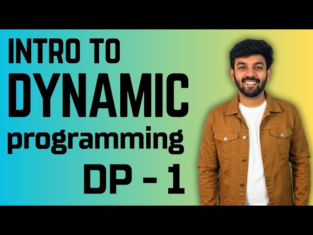 What is Dynamic Programming? | Dynamic Programming Ep-1 | DSA Mastery | code io - Tamil