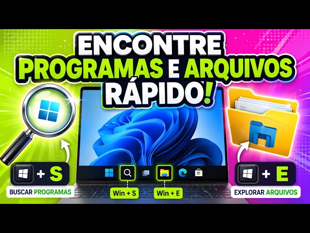 Aprenda a Encontrar Programas e Arquivos no Windows Muito Mais Rápido