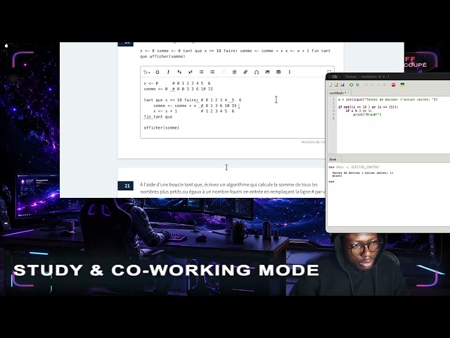 Exécution du code Python sans IDE