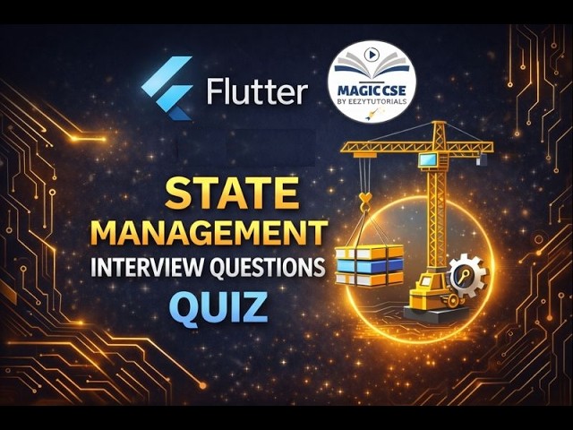 Flutter State Management Quiz - Provider, Riverpod, BLoC & More! 🏗️