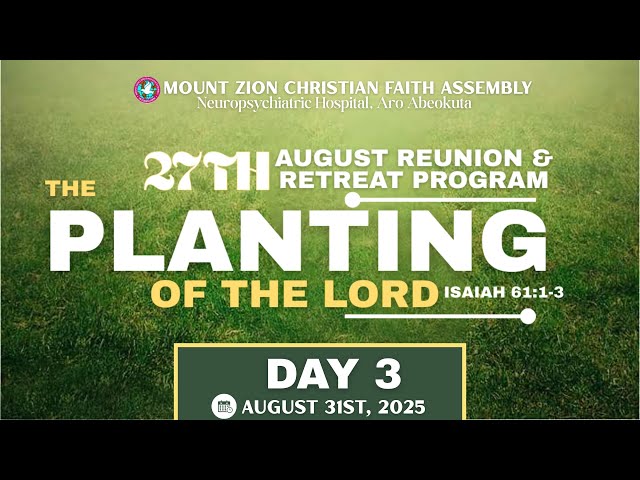 AUGUST REUNION AND RETREAT 2025