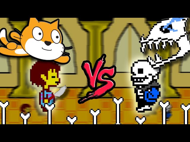 Making the Undertale SANS Fight in Scratch, but it’s a Platformer…