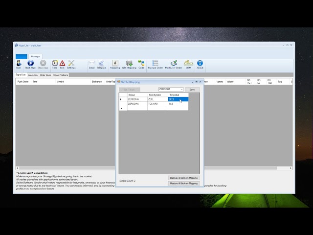 AlgoLite MultiUser