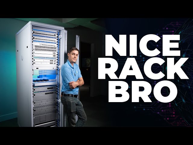 Unifi Sent Us A Completely Free 42U Rack Cabinet To Upgrade Our Server Closet