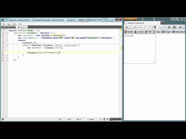 AngularJS - Custom Components - Part 2