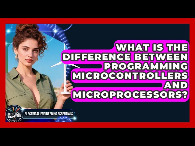 What Is the Difference Between Programming Microcontrollers and Microprocessors?