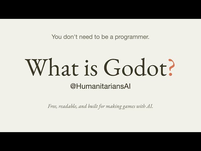 Why Godot is the Best Game Engine for Building Games with AI
