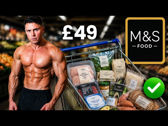 M&S Weekly Food Shop on a Budget | £7 PER DAY