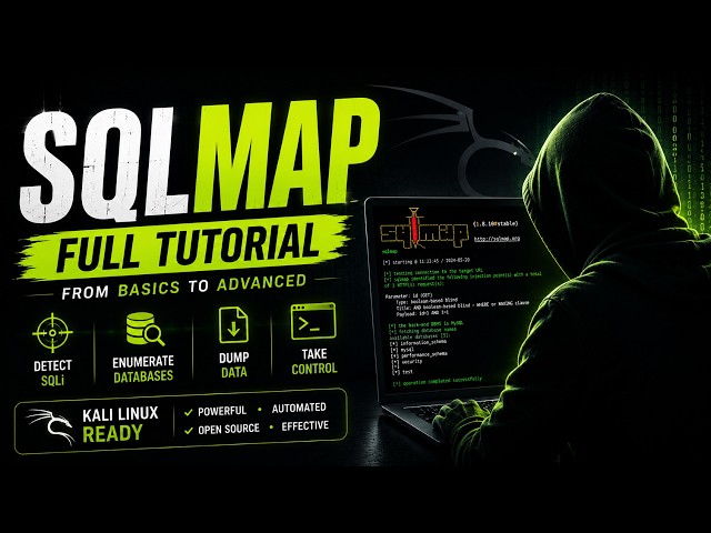 SQL Injection Testing For Ethical Hacking - SQL Map ( Hindi )
