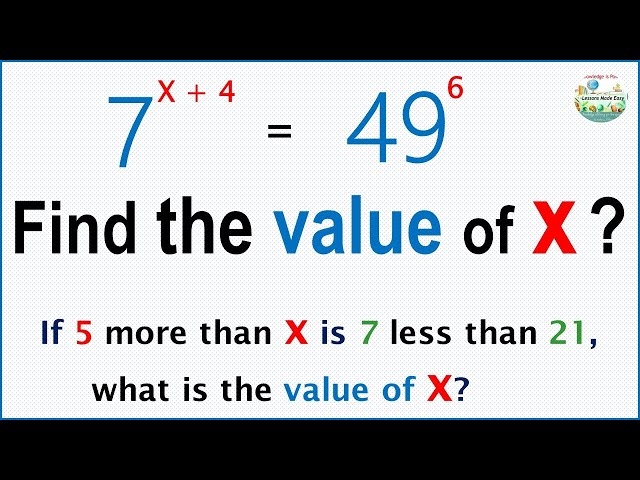 The FASTEST WAY to Solve for X in Easy Word Problems