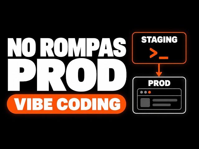 Vibe coding with real users: don't break production