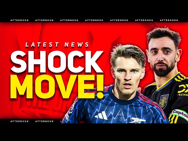 Odegaard wants United! Bruno BACKS Carrick? Man United transfer news