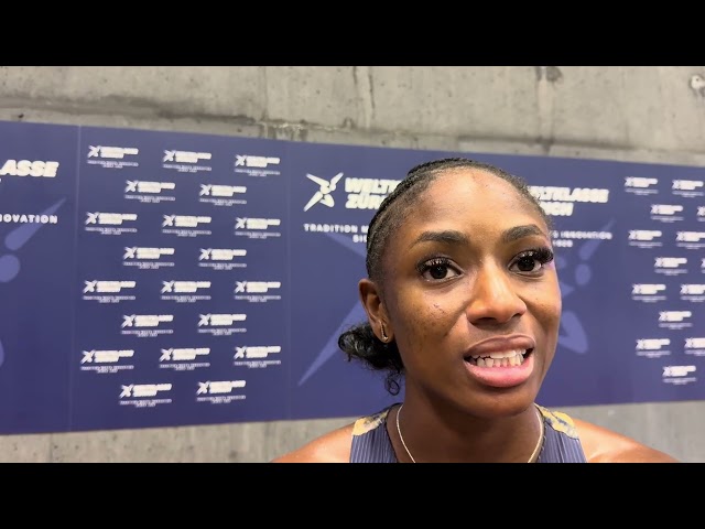 Melissa Jefferson-Wooden Happy With 10.70 100m In Zurich Despite Photo Finish Loss To Julien Alfred