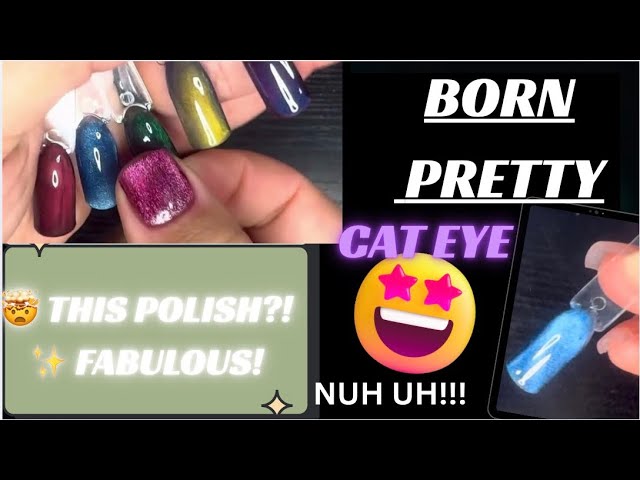I Tested Viral Cat Eye Nail Polish (Use captions sorry =P )