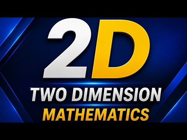 4. Pair of Straight Line l 2D l Mathematics 
