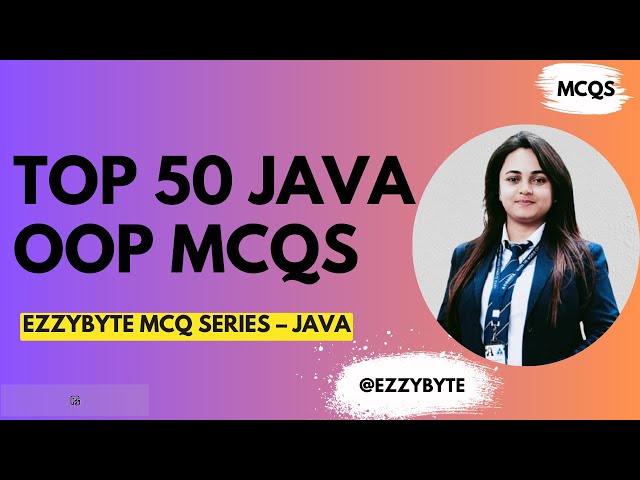 MCQs:STOP Making These Java OOPs Mistakes #java #mcqs #mcq