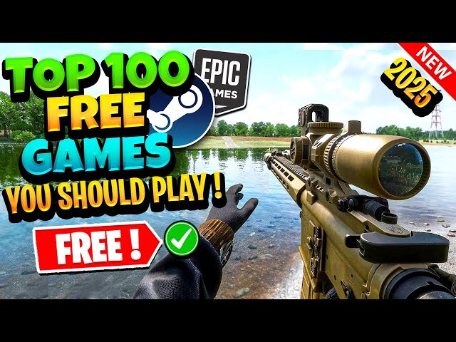 Top 100 BEST FREE PC Games to Play in Late 2025! (UPDATED)
