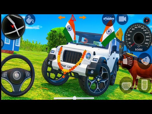 Modified Mahindra Thar Car Games: Indian Cars (Gadi Wala Game) - Car Game Android Gameplay 2025