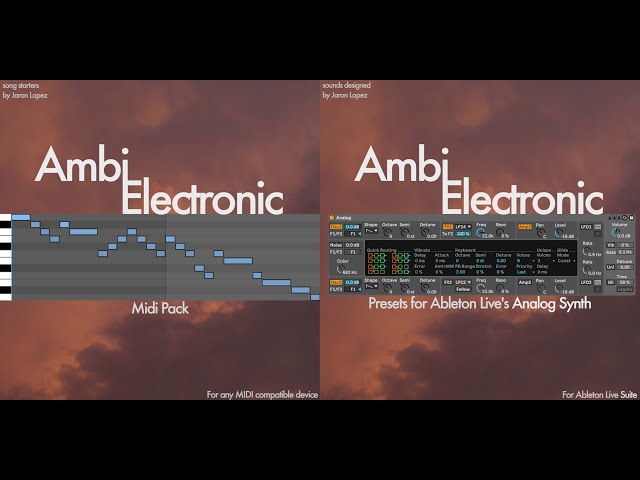 AmbiElectronic Preset&MIDI Pack Release