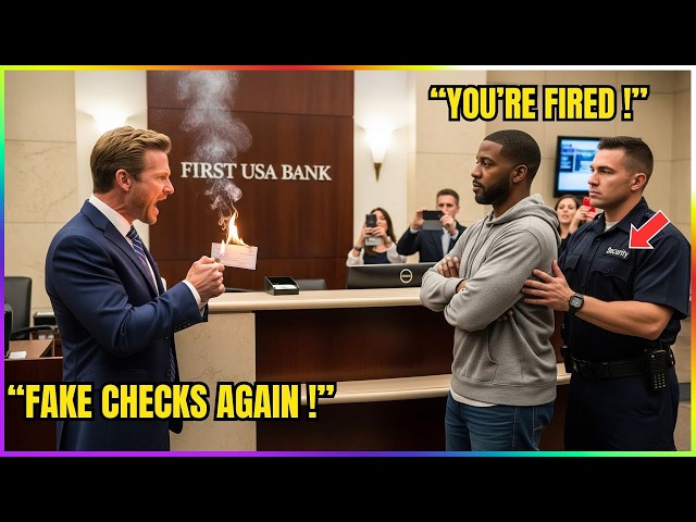 Bank Manager Burned a Black Man's Check — Unaware He Owned the Bank