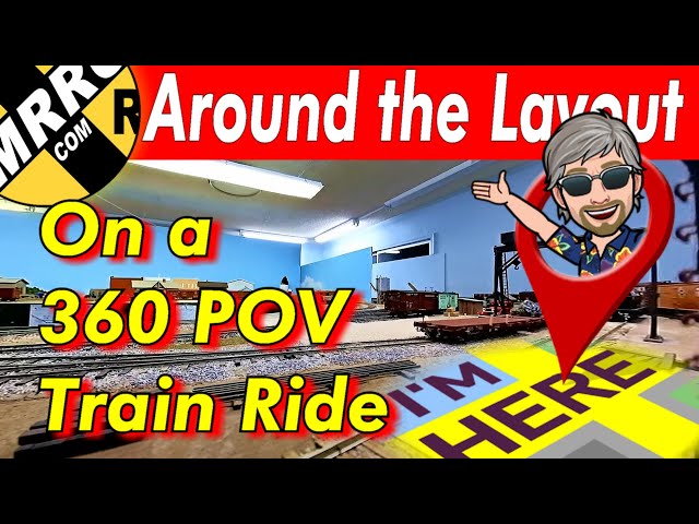 Take a trip with me on a Model Train Ride along