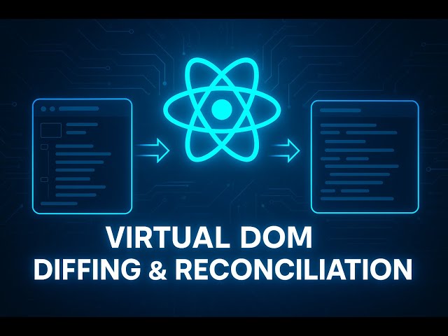 ⚖️ React Virtual DOM Diffing and Reconciliation