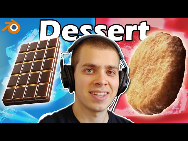Pro Explains How to make ANY Dessert in Blender!