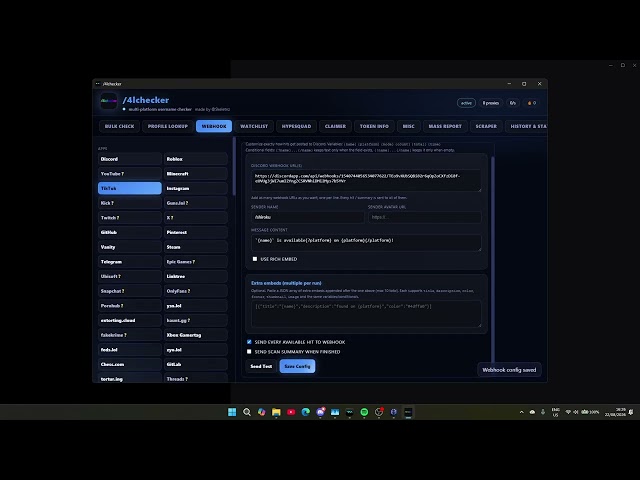 I Found RARE 3 & 4 Letter Usernames (Username Sniper Tool) 🚀