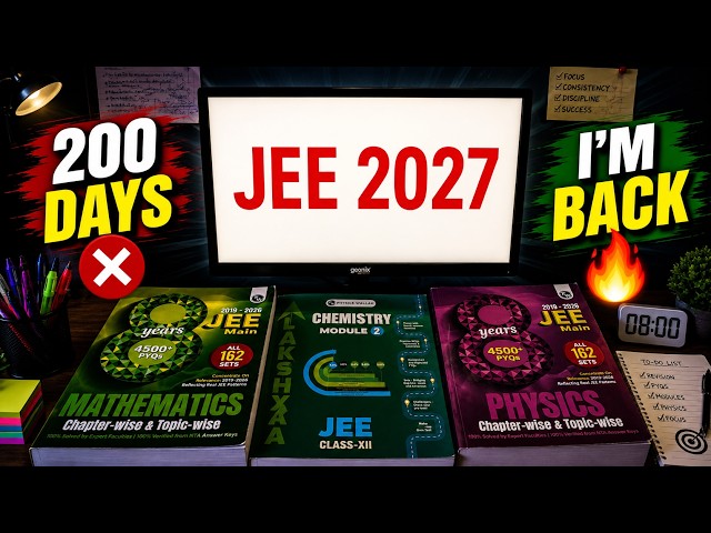 200 Days of Consistency... Then This Happened 💔 | JEE 2027