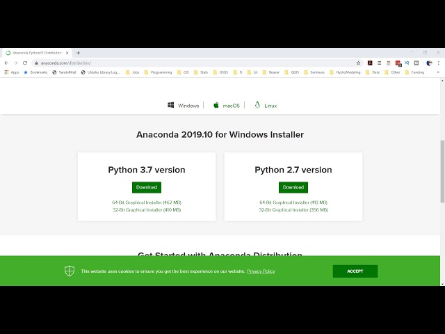 Install Geopandas for Python with Anaconda