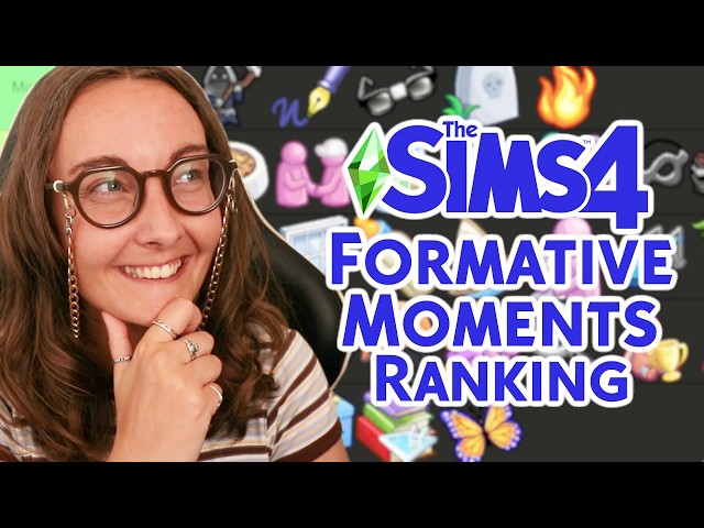 Ranking Every Formative Moment in The Sims 4 on a Tier List